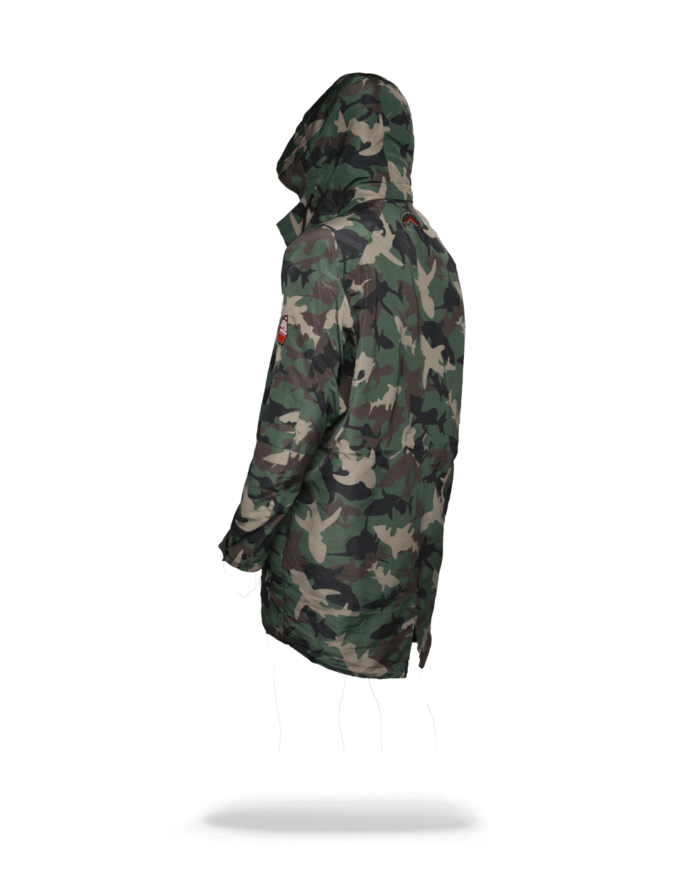 CAMO SHARK PARATROOPER JACKET
