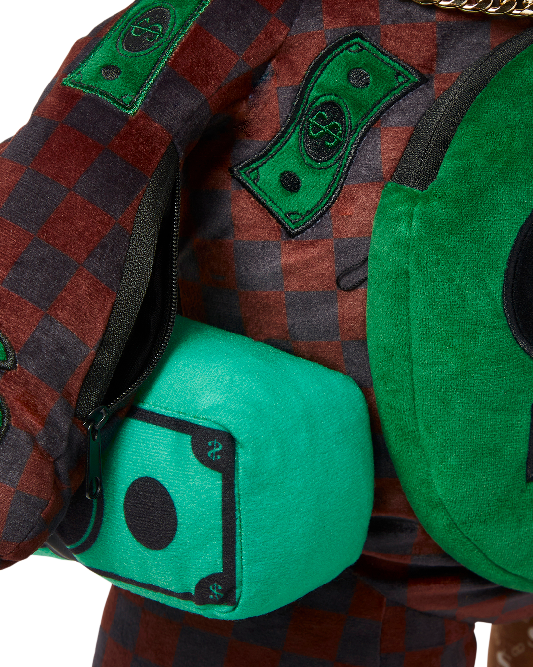 MONEY BEAR TEDDYBEAR BACKPACK PARIS VS FLORENCE