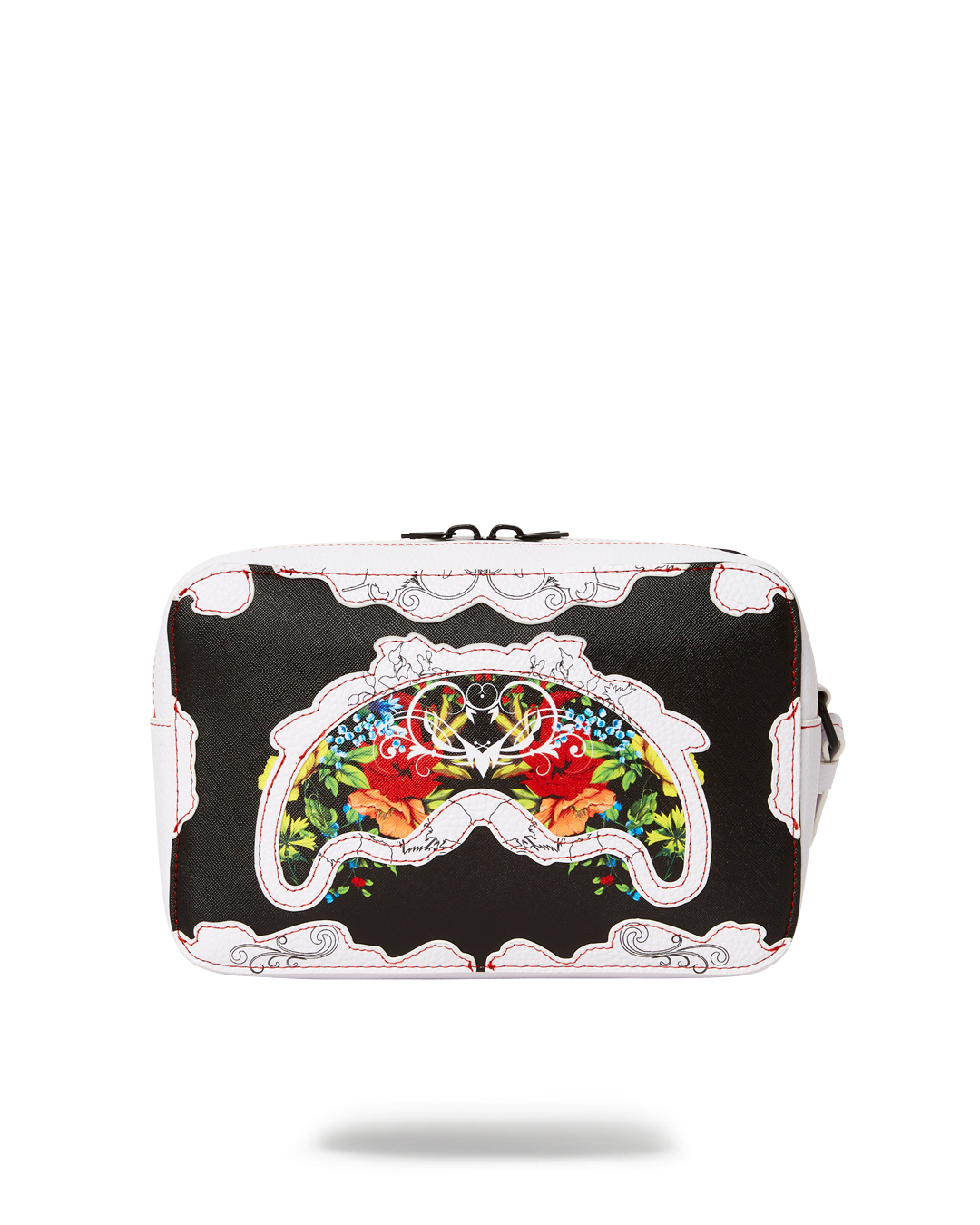 THE FLORAL CUT TOILETRY BAG