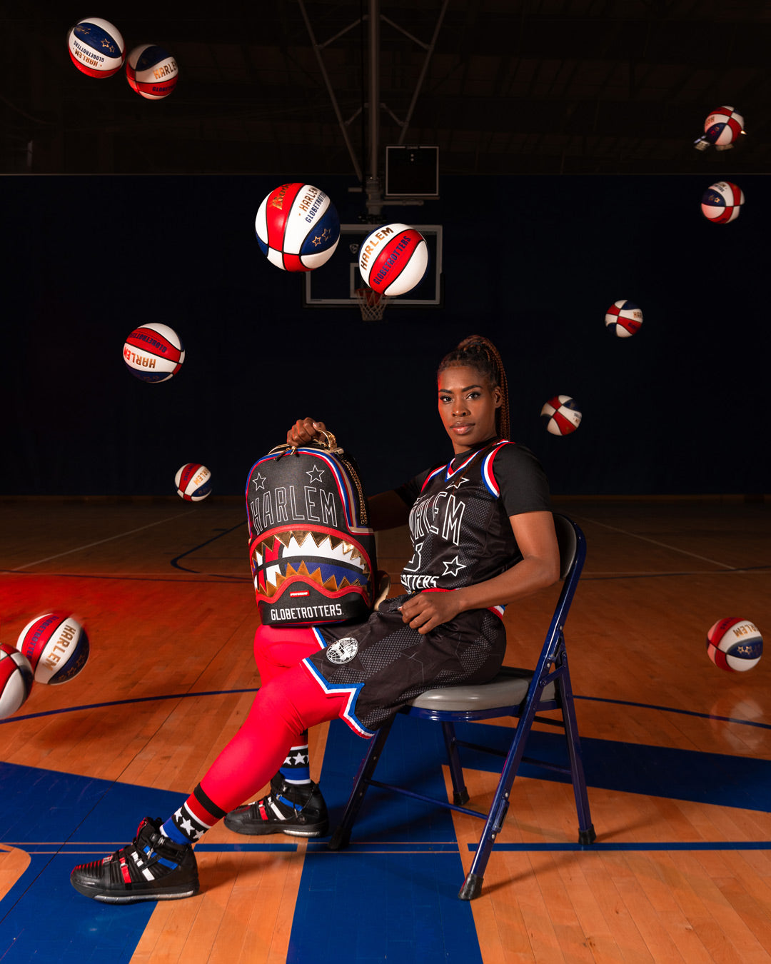 HARLEM GLOBETROTTERS CLASSIC BACKPACK (DLXV)