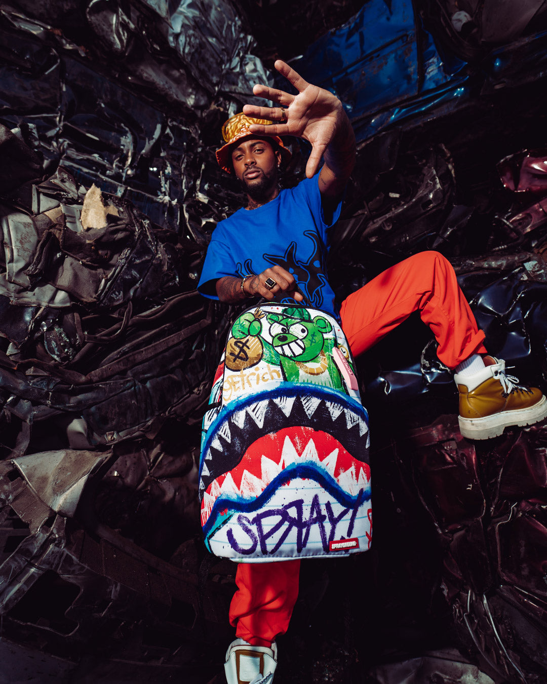 SCRIBBLE ME RICH BACKPACK