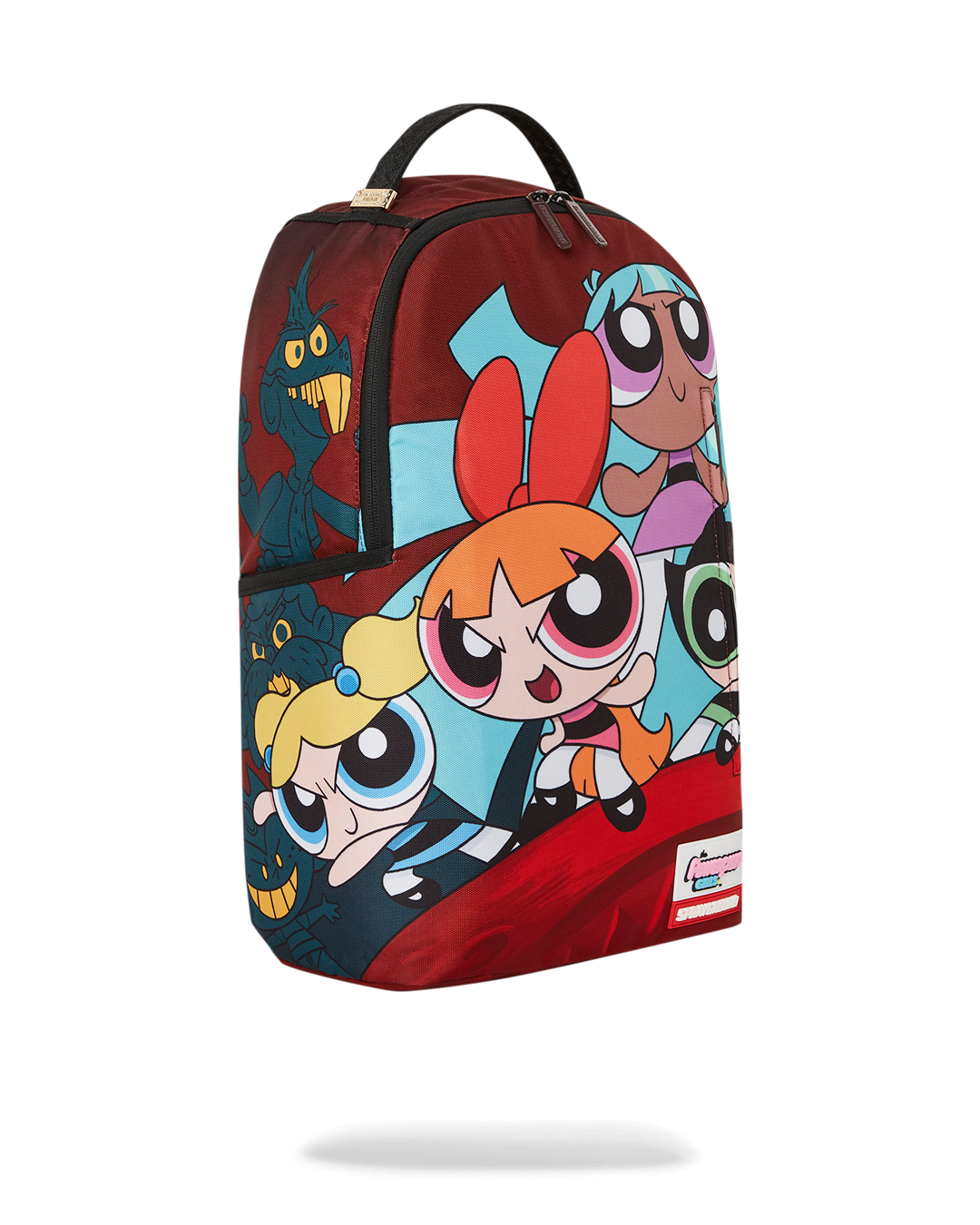 POWERPUFF GIRLS NEVER BACK DOWN BACKPACK