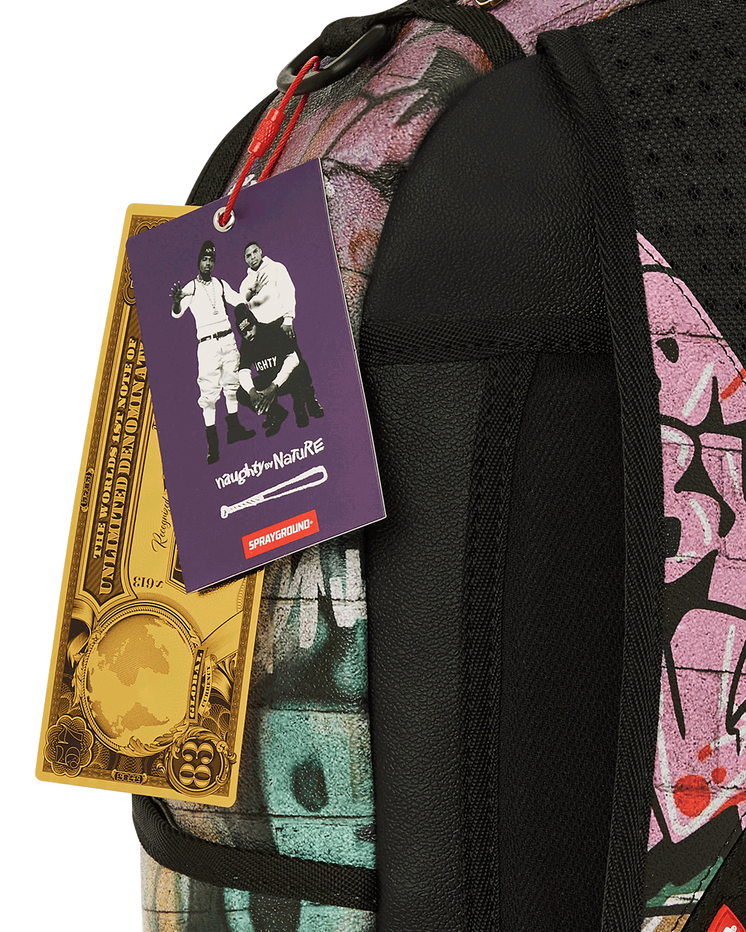 NAUGHTY BY NATURE HIP HOP HOORAY 30TH ANNIVERSARY COLLAB BACKPACK