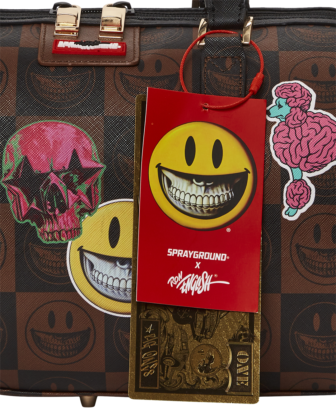 GLOBAL MOGUL POPAGANDA RON ENGLISH EDITION MINI DUFFLE